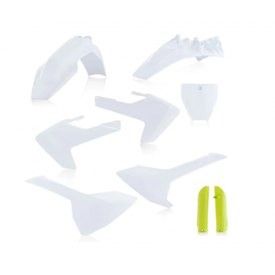 Σετ πλαστικά μοτοσυκλέτας Husqvarna TC85 18-24 White